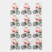 Cycling Christmas Handtuch (Vertikal)
