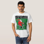 Cycling Christmas T-Shirt (Vorne ganz)