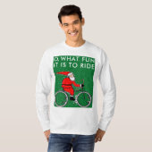Cycling Christmas T-Shirt (Vorne ganz)