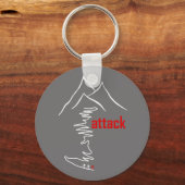 Cycling Climb, Attack Schlüsselanhänger (Vorderseite)