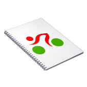 Cycling cool Logo Notizblock (Rechte Seite)