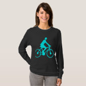 Cycling - Cyan T-Shirt (Vorne ganz)