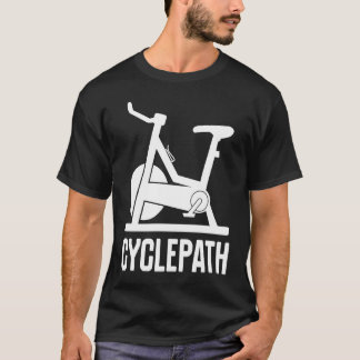 Cycling Cyclepath  cyclists gym instructors T-Shirt