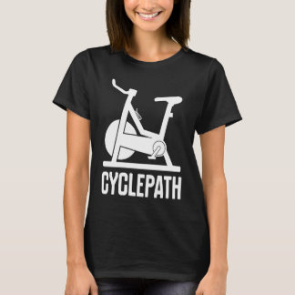 Cycling Cyclepath  cyclists gym instructors T-Shirt