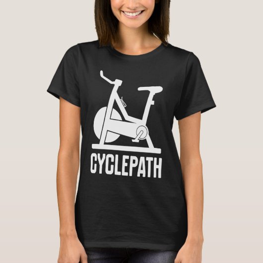 Cycling Cyclepath cyclists gym instructors T-Shirt (Vorderseite)