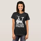 Cycling Cyclepath cyclists gym instructors T-Shirt (Vorne ganz)