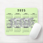 Cycling Design 2025 Calendar Mouse Pad Mousepad (Mit Mouse)