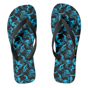 Cycling Freestyles Pattern.b x4 Black BG Badesandalen