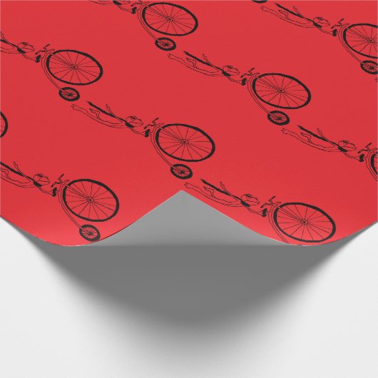 Cycling Frog Geschenkpapier (Ecke)