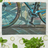 Cycling gifts for dad geschirrtuch (Gefaltet)