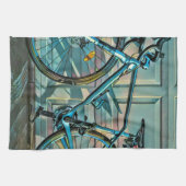 Cycling gifts for dad geschirrtuch (Horizontal)