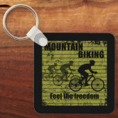 cycling inspirational quotes schlüsselanhänger (Vorderseite)