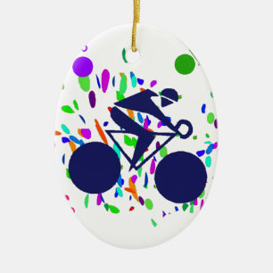 CYCLING KERAMIK ORNAMENT