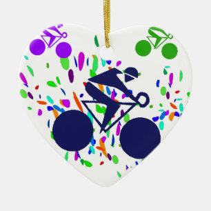 CYCLING KERAMIKORNAMENT
