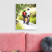 CYCLING LEINWANDDRUCK (Insitu (Wohnzimmer))