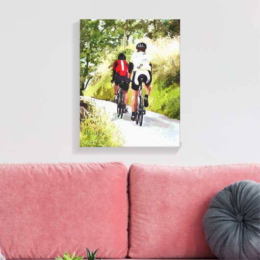 CYCLING LEINWANDDRUCK (Insitu (Wohnzimmer))