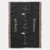 Cycling Life, Heartbeat anpassbar Decke (Vorderseite Vertikal)