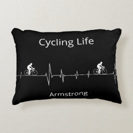 Cycling Life, Heartbeat anpassbar Dekokissen