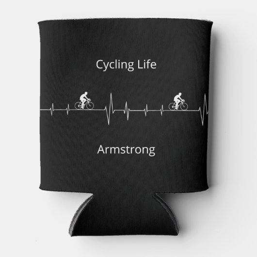 Cycling Life, Heartbeat anpassbar Dosenkühler (Vorderseite)