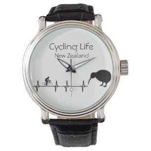Cycling Life, Neuseeland anpassbar Armbanduhr