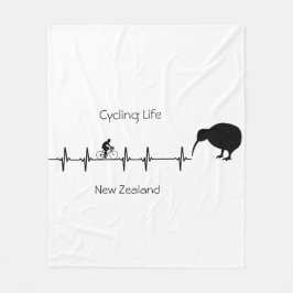 Cycling Life, Neuseeland anpassbar Fleecedecke