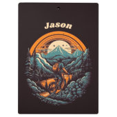 Cycling Life, Retro anpassbar Klemmbrett (Rückseite)