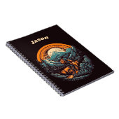 Cycling Life, Retro anpassbar Notizblock (Rechte Seite)