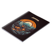 Cycling Life, Retro anpassbar Notizblock (Linke Seite)