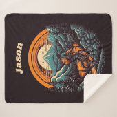 Cycling Life, Retro anpassbar Sherpadecke (Vorderseite (Horizontal))