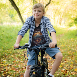 Cycling Life, Retro anpassbar T-Shirt