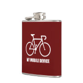 Cycling, mein mobiles Gerät Flachmann (Links)