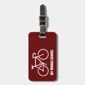 Cycling, mein mobiles Gerät Gepäckanhänger (Vorderseite vertikal)