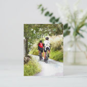 CYCLING POSTKARTE (Stehend Vorderseite)
