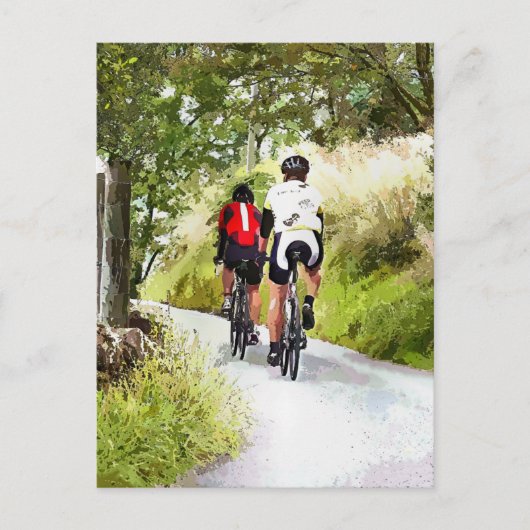 CYCLING POSTKARTE (Vorderseite)