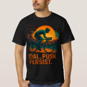 "Cycling Power T - Shirt - Ride Strong, Ride Free"