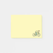 Cycling Stickman Post-it Klebezettel (Vorderseite)