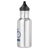 Cycling Wonk Edelstahlflasche (Rechts)