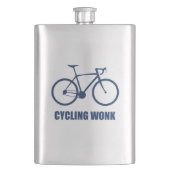 Cycling Wonk Flachmann (Vorderseite)