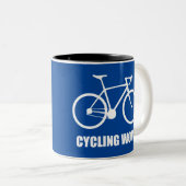 Cycling Wonk Zweifarbige Tasse (VorderseiteRechts)