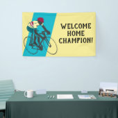 Cyclist #1 banner (Messeveranstaltung)