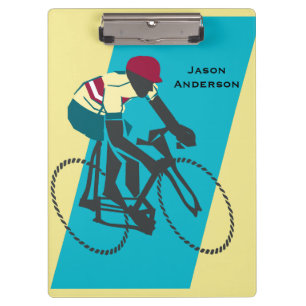 Cyclist #1 klemmbrett