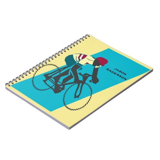 Cyclist #1 notizblock (Linke Seite)