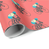 Cyclist #2 geschenkpapier (Rolleneckpunkt)