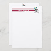 Cyclist #2 mitteilungskarte (Vorne/Hinten)