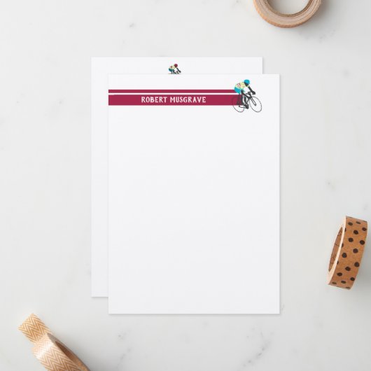 Cyclist #2 mitteilungskarte (Vorderseite/Rückseite Beispiel)