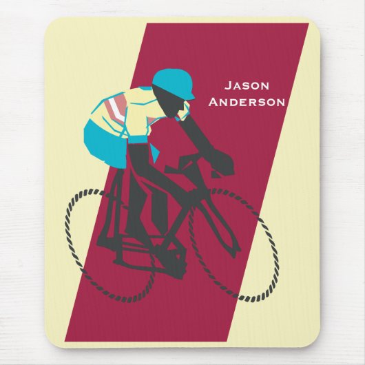 Cyclist #2 mousepad (Vorne)