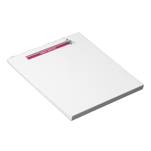 Cyclist #2 notizblock (angewinkelt)