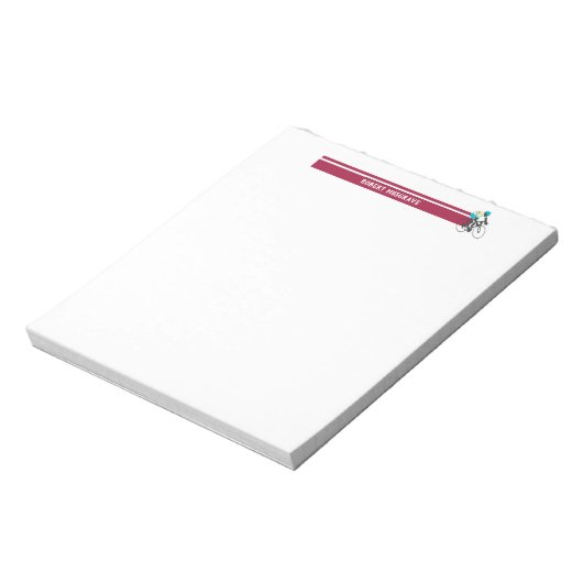 Cyclist #2 notizblock (Rotiert)