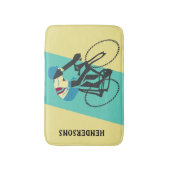 Cyclist #3 badematte (Vorderseite Vertikal)