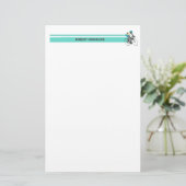 Cyclist #3 briefpapier (Stehend Vorderseite)